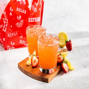 Galon of Strawberry Lemonade